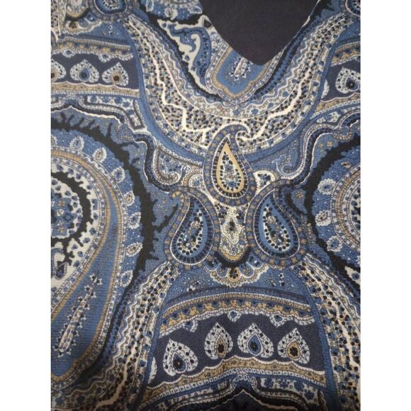 Old Navy Shirt Ladies‎ Small Navy Capped Sleeve Light Weight - Picture 4 of 6